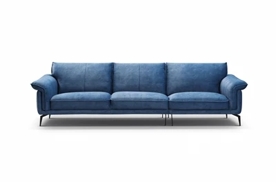 Bekväm modern tygsoffa